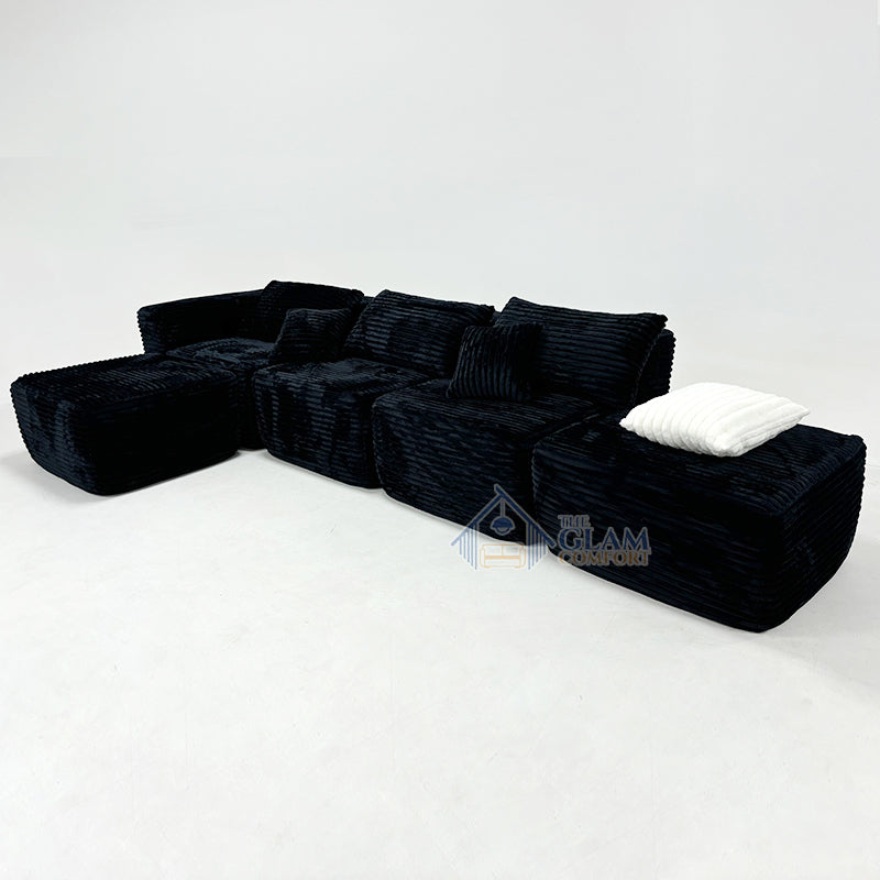 Combined 5 Seater Compressed Sofa