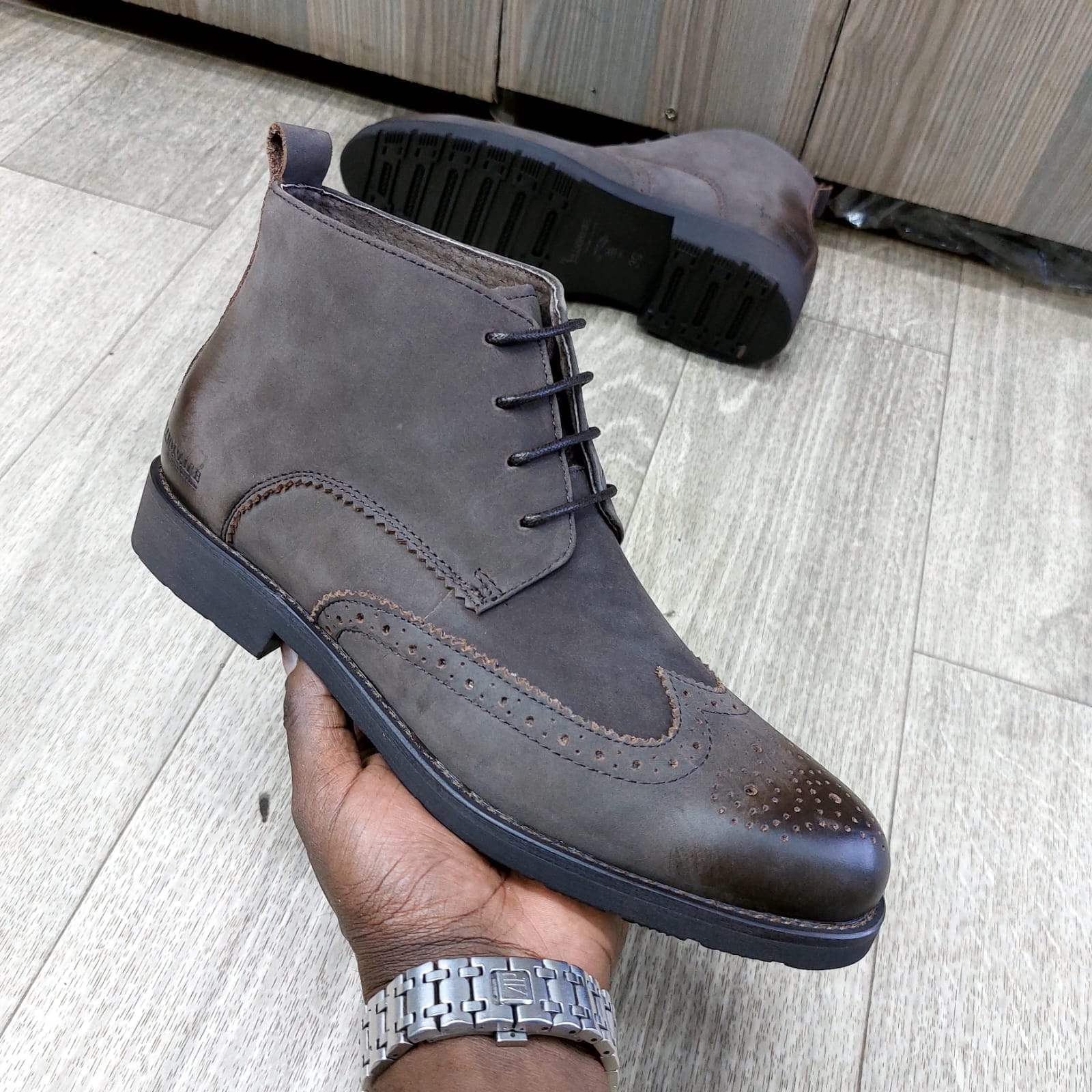 Men Leather Boot