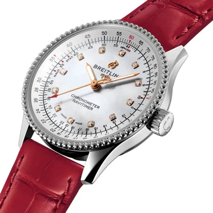Breitling Navitimer Automatic 35mm StainlessSteel Mother of Pearl