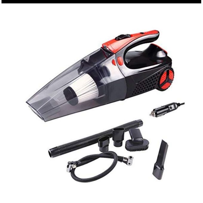 STR Multifunctional Car Vacuum Cleaner With Compressor